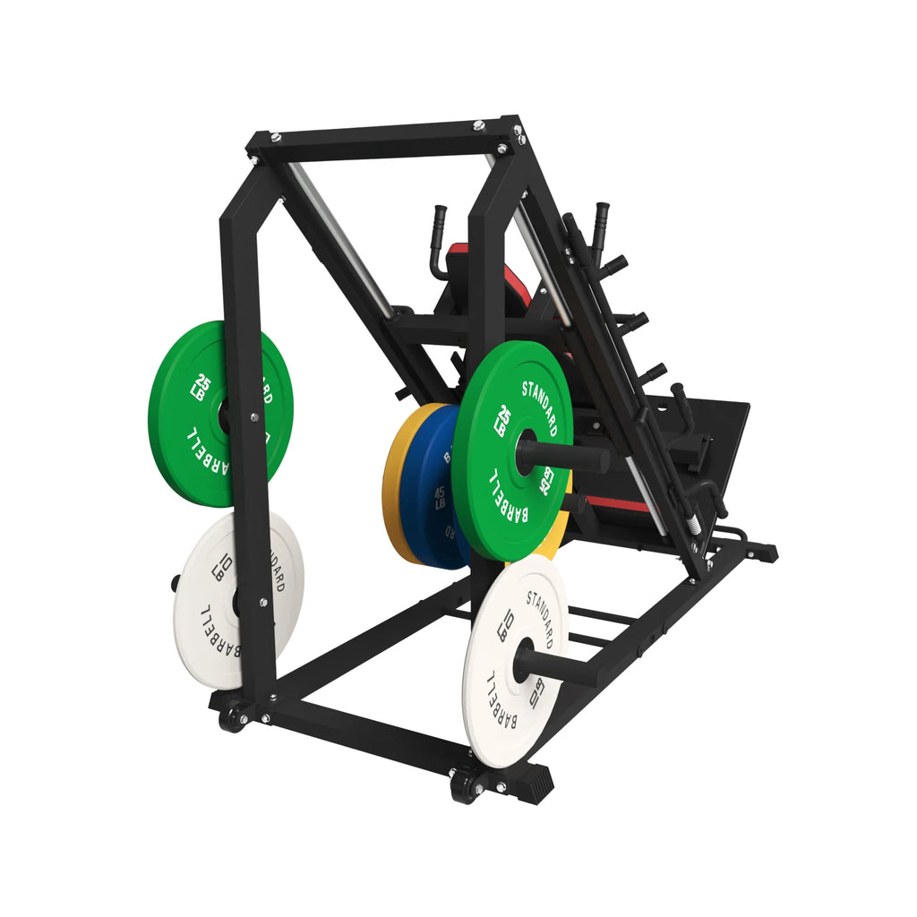 Leg Press Hack Squat Machine with Weight Storage D656