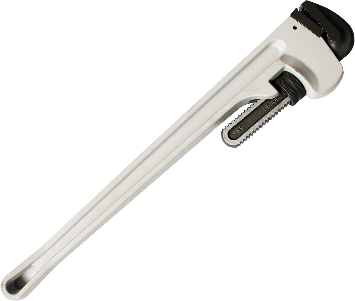Heavy Duty Aluminum Straight Pipe Wrench 24IN Pack of 2 D63522