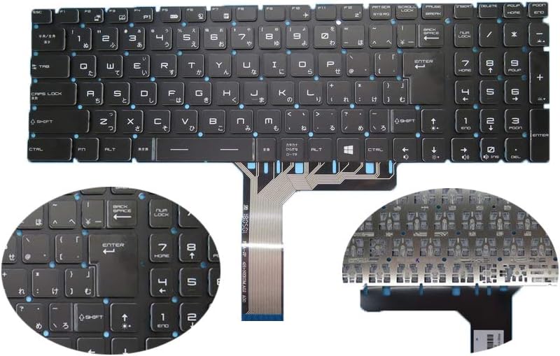 Japanese JP Laptop Keyboard for MSI GS72 GT72 B2787