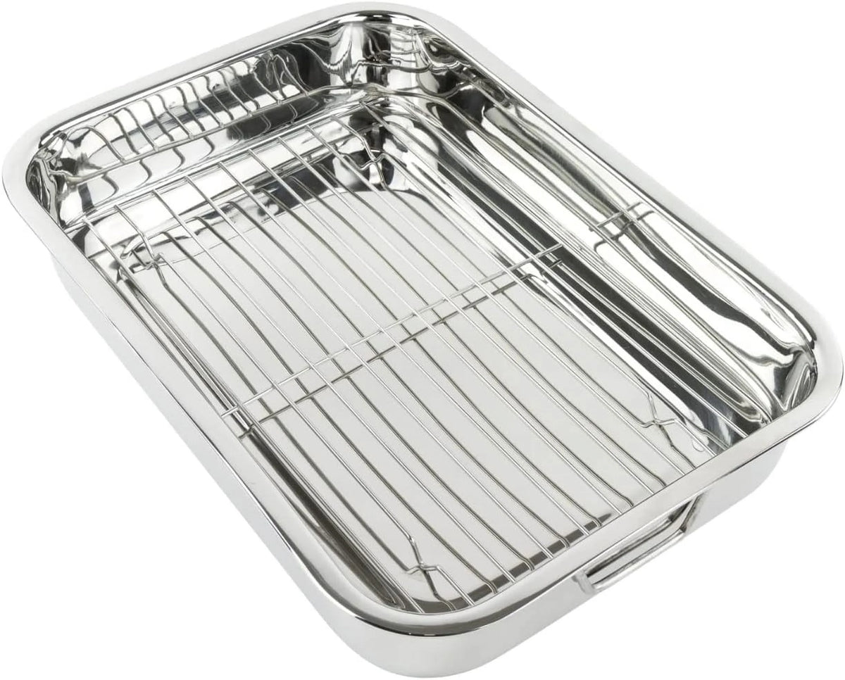 16" Rectangular Stainless Steel Baking Tray O281410
