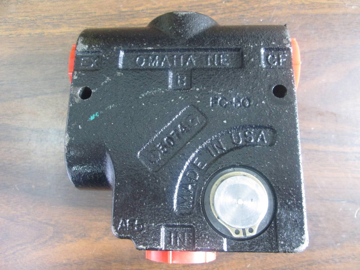Adjustable Flow Control Valve, #12 SAE Ports, 0–30 GPM Q770547
