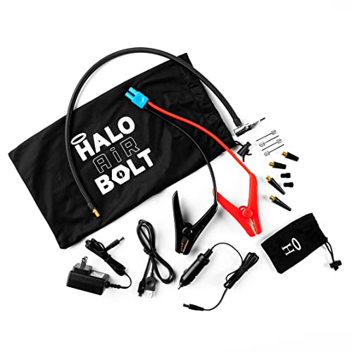 Portable Emergency Power Kit with Tire Pump and Car Jump Starter Q63736