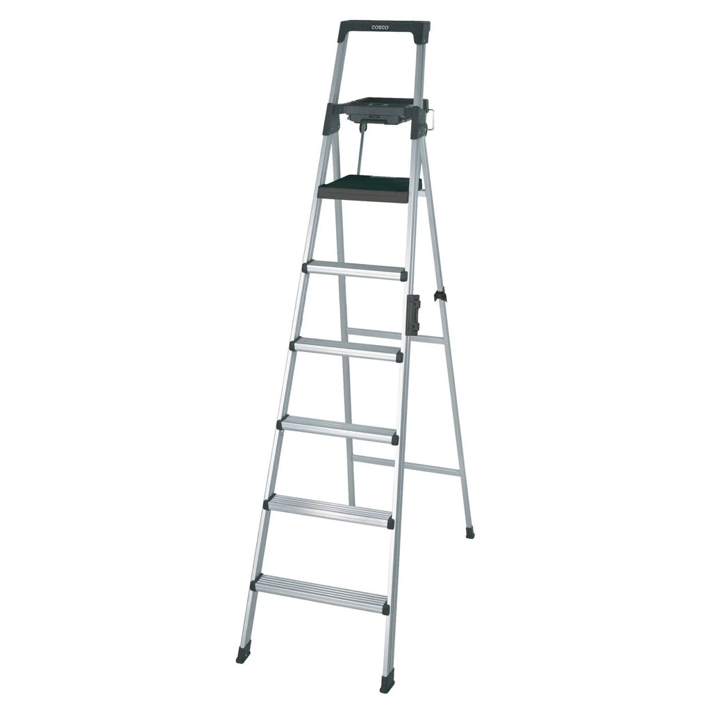 8 Ft. Aluminum Folding Step Ladder 300 Lb. K700
