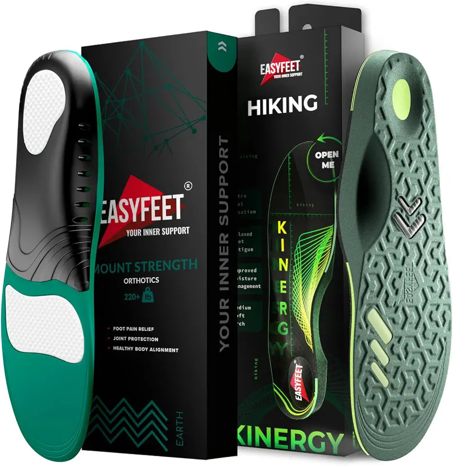 High Arch Support Insoles with Hiking Boot Inserts Size XS R928
