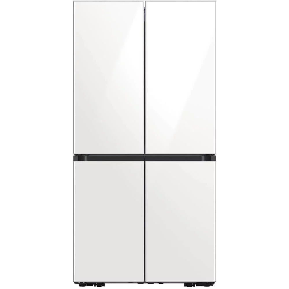 23 Cu. Ft. White Glass 4-Door Refrigerator B256
