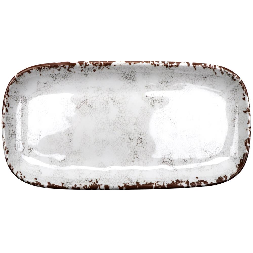 Rectangular Melamine Tray - 12/Case D13568
