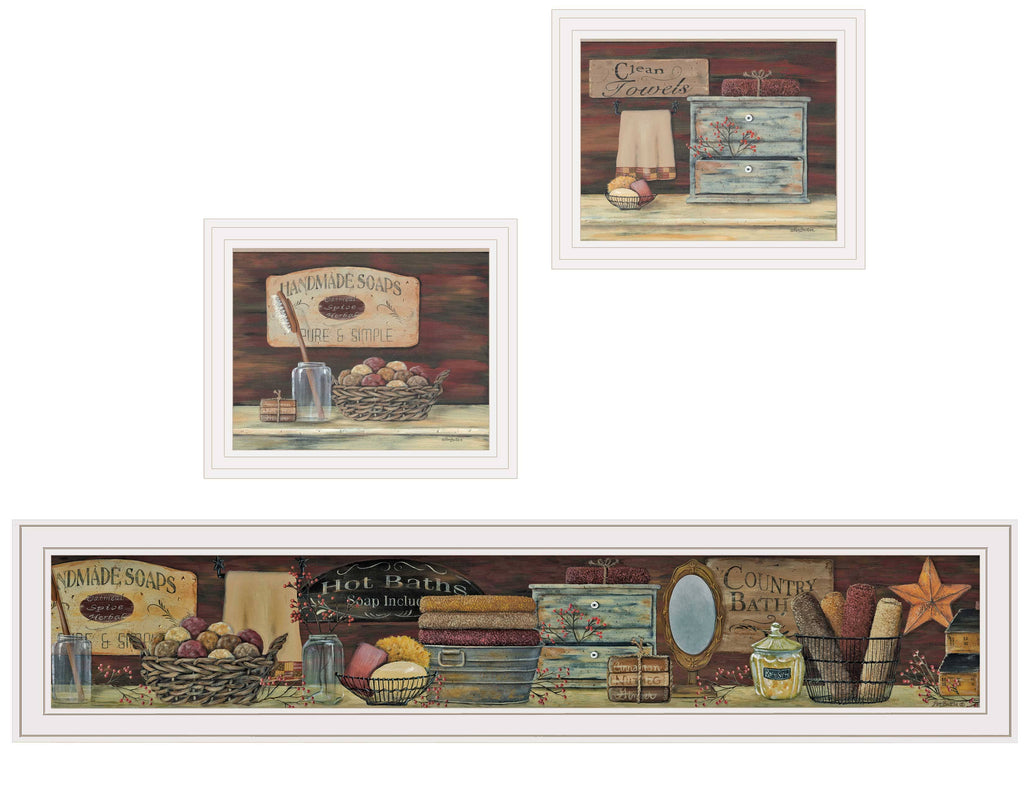 White Frame 3-Piece Vignette R454898