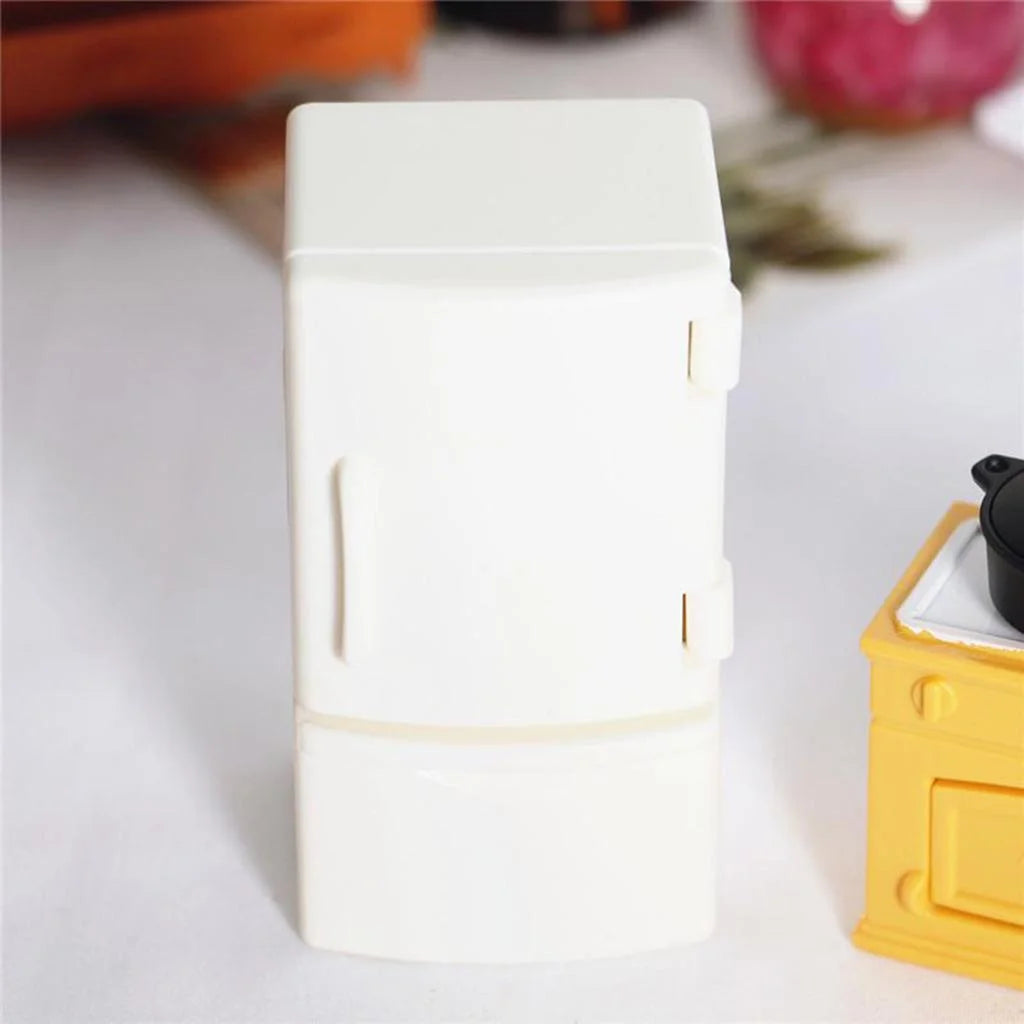 Refrigerator Dollhouse Furniture Decor Toys F168