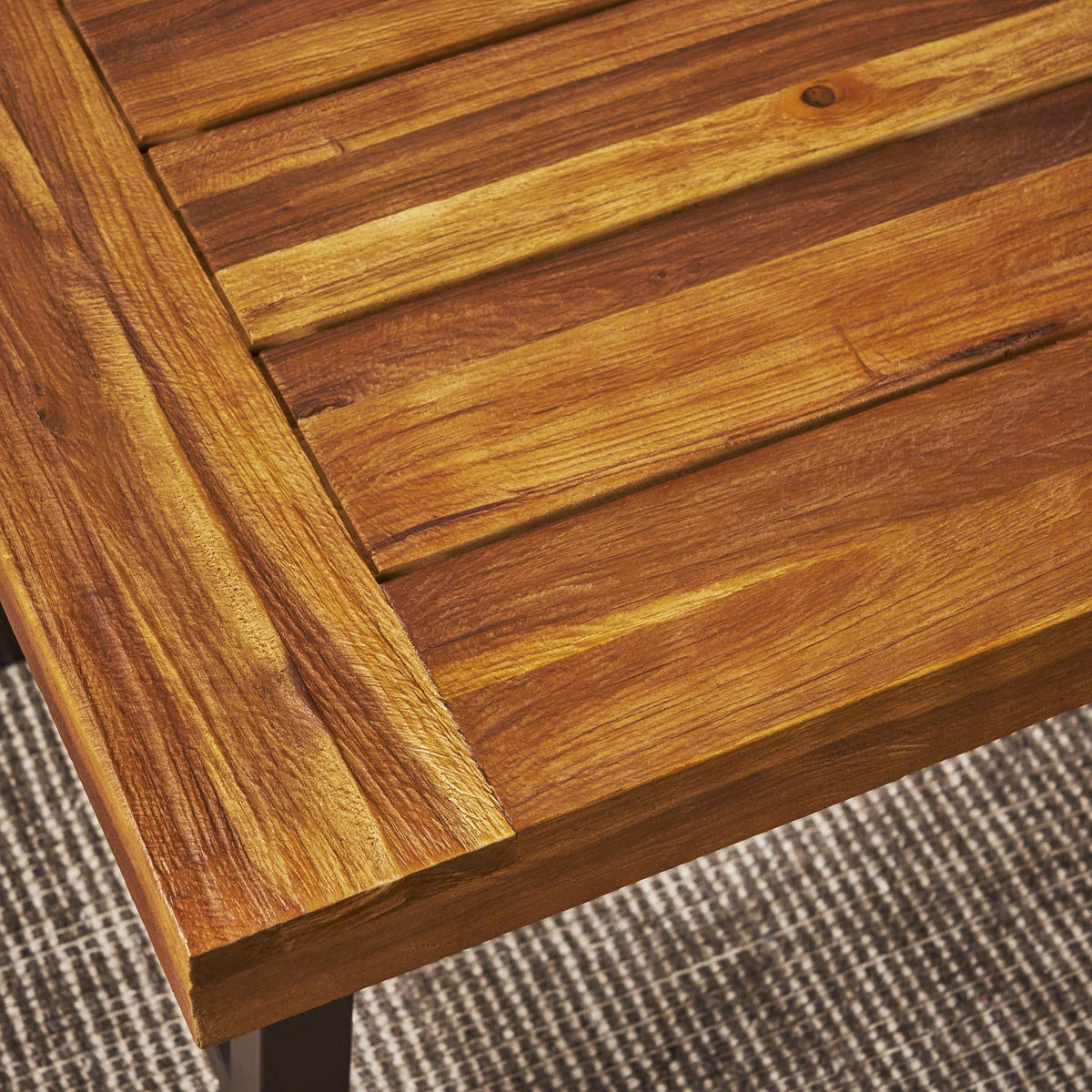 Rustic Acacia Wood Coffee Table S4320