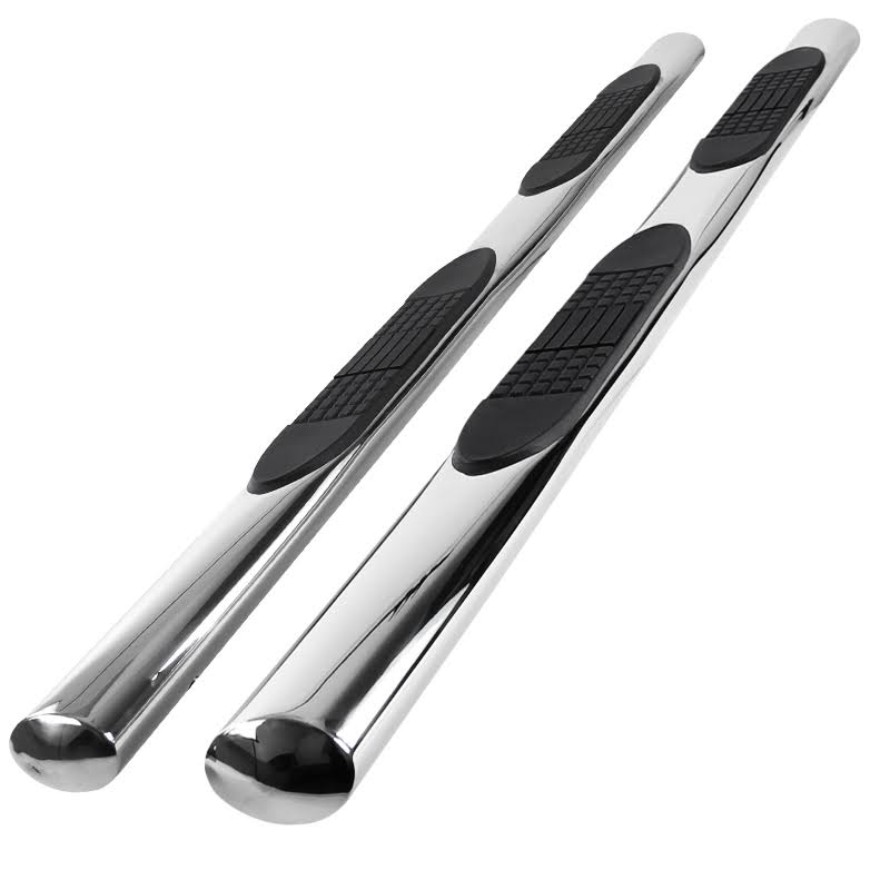 Oval Chrome Side Step Bars Running Board B482393