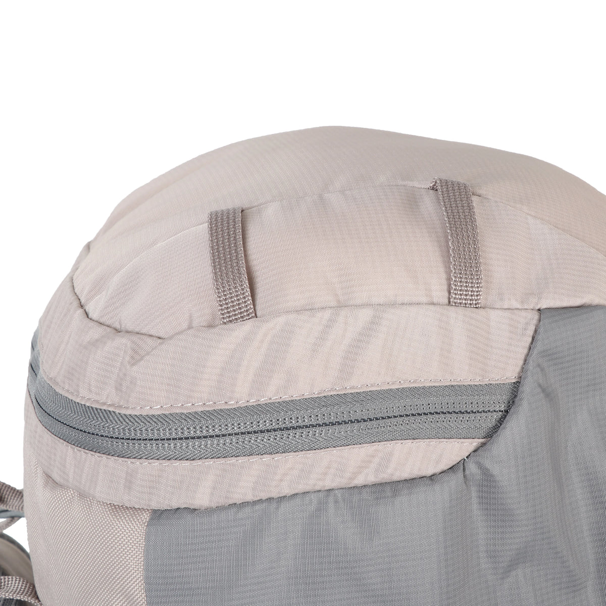 Tan 50 Liter Backpack with Adjustable Compression Straps B71889