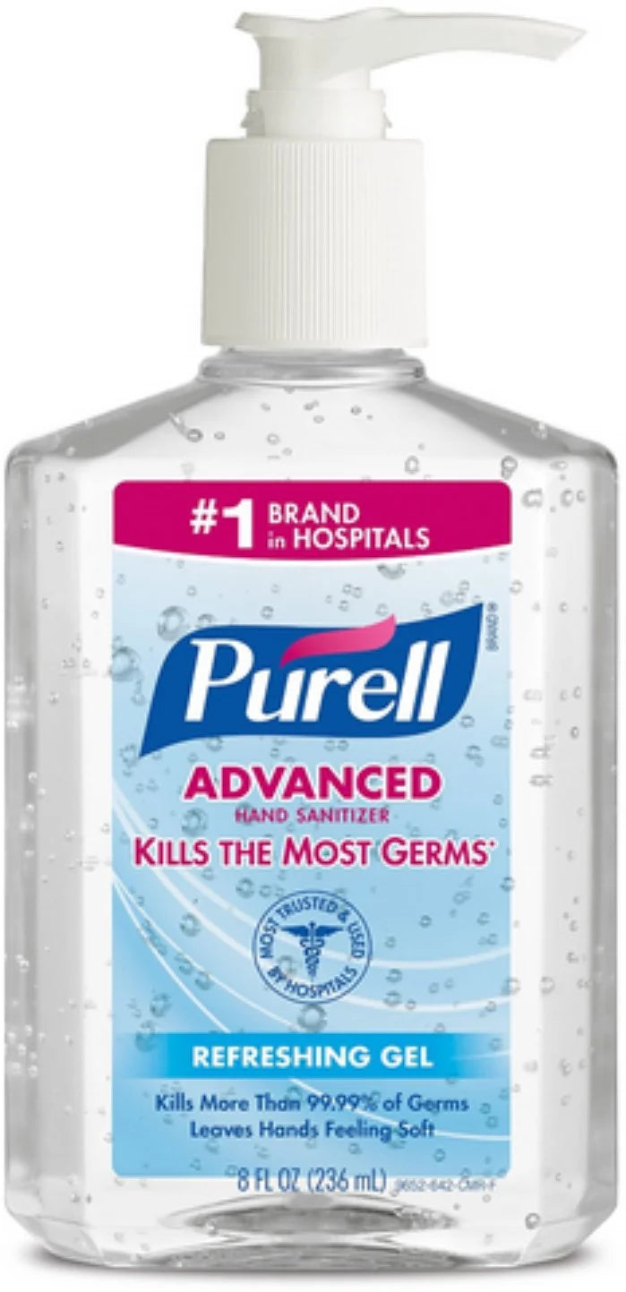 Instant Hand Sanitizer Gel 8 oz (Pack of 4) A4343