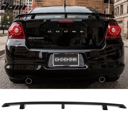 Matte Black Trunk Spoiler Wing F3082